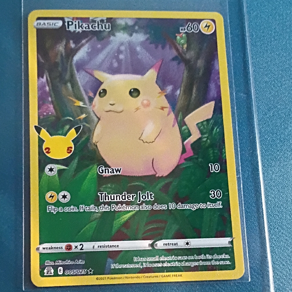 Pikachu Trading Card
